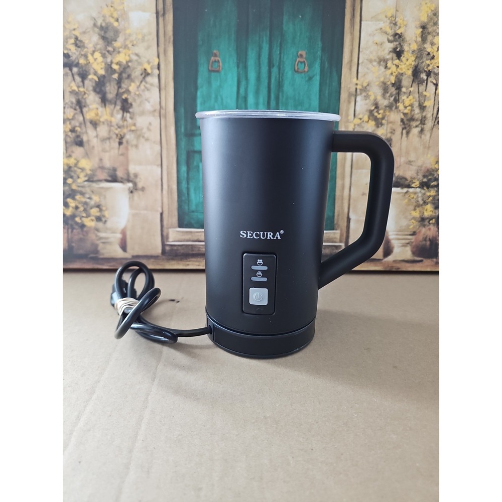 Secura Milk Frother, Electric Milk Steamer, 8.4oz/250ml